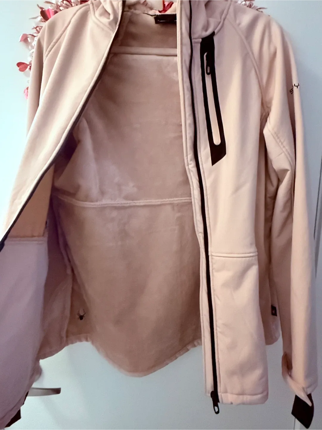 Pink Spyder Softshell Jacket image indicator(3)