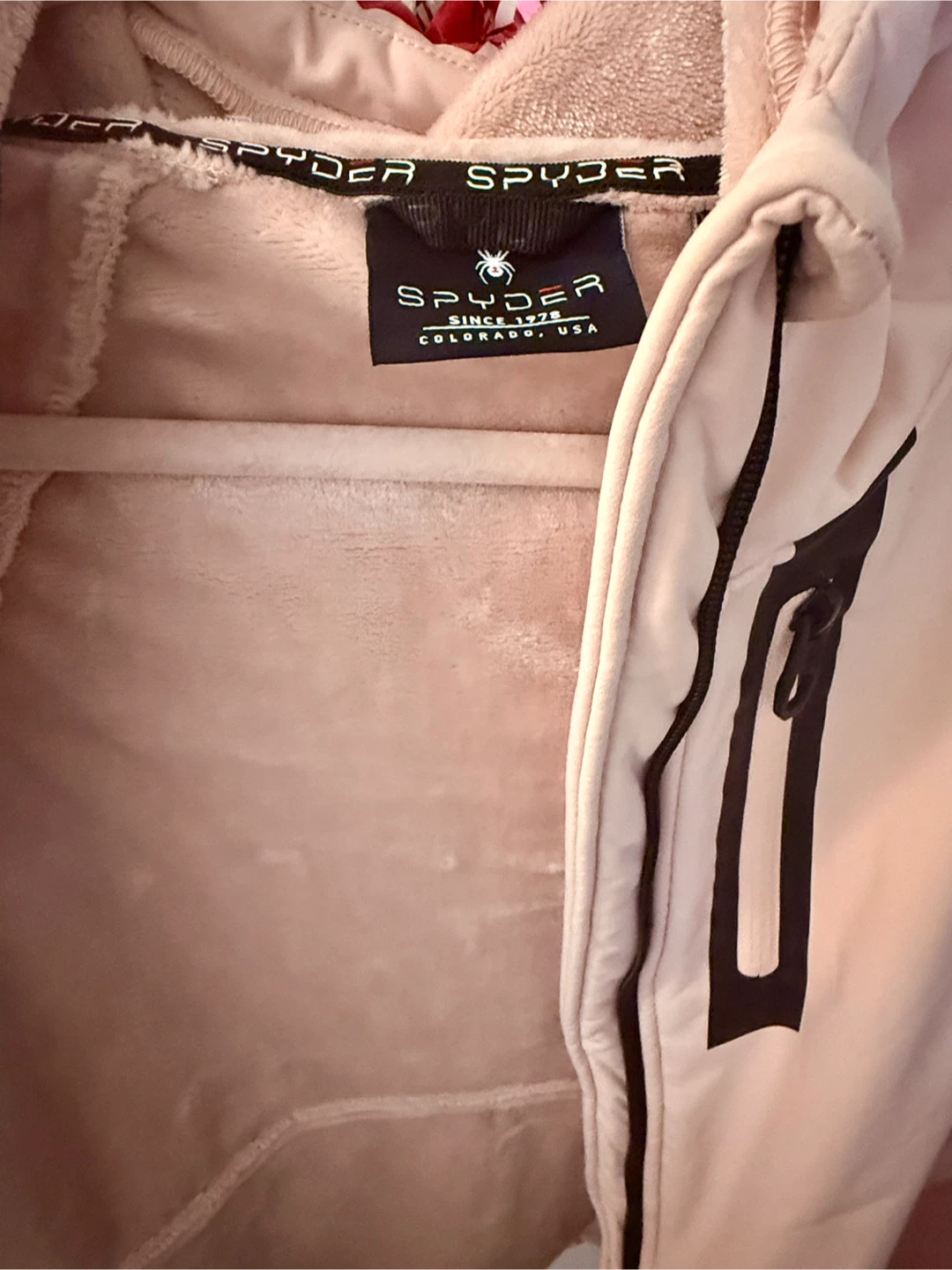 New! Spyder Softshell Jacket - soft pink - photo 2