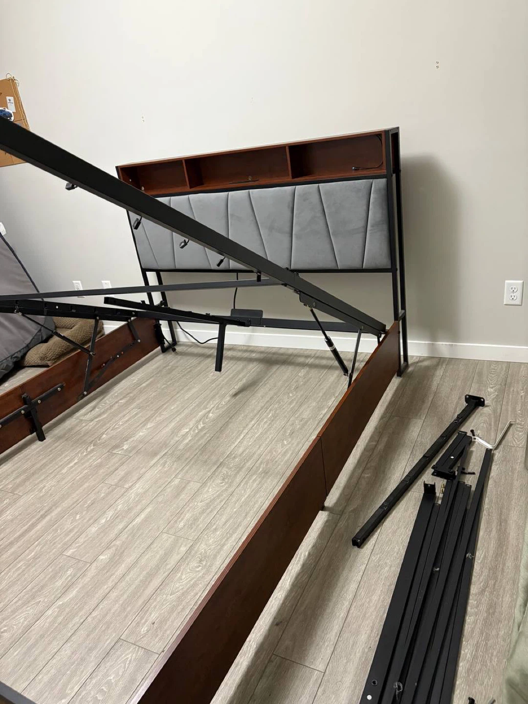 Queen Size Bed Frame  with Headboard