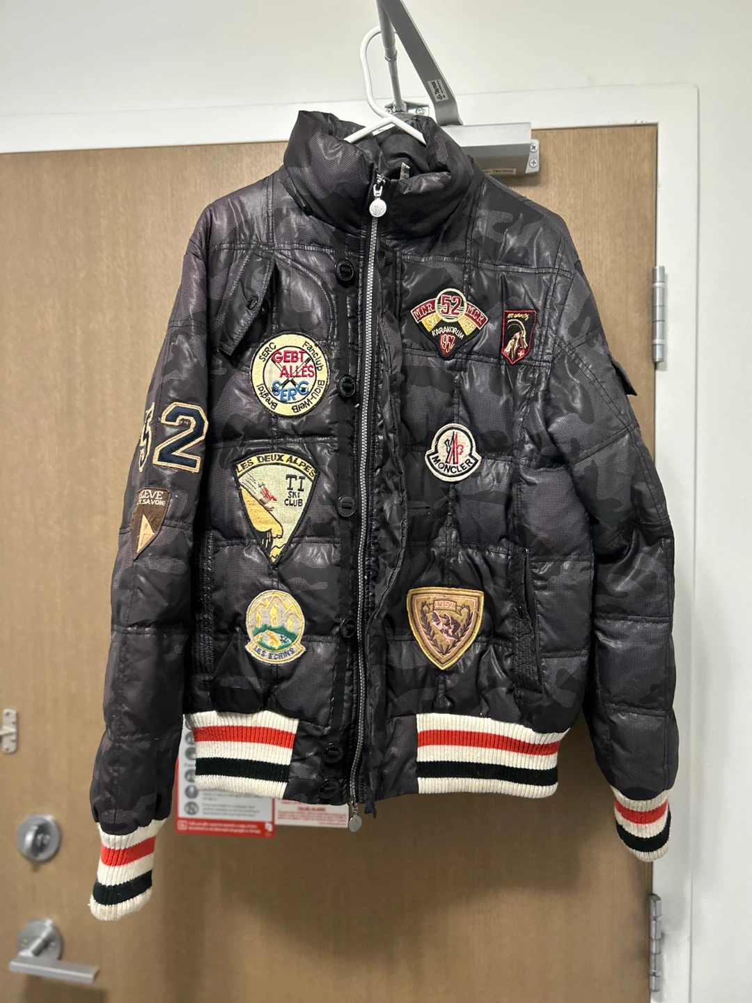 Moncler Camo Padded Jacket medium