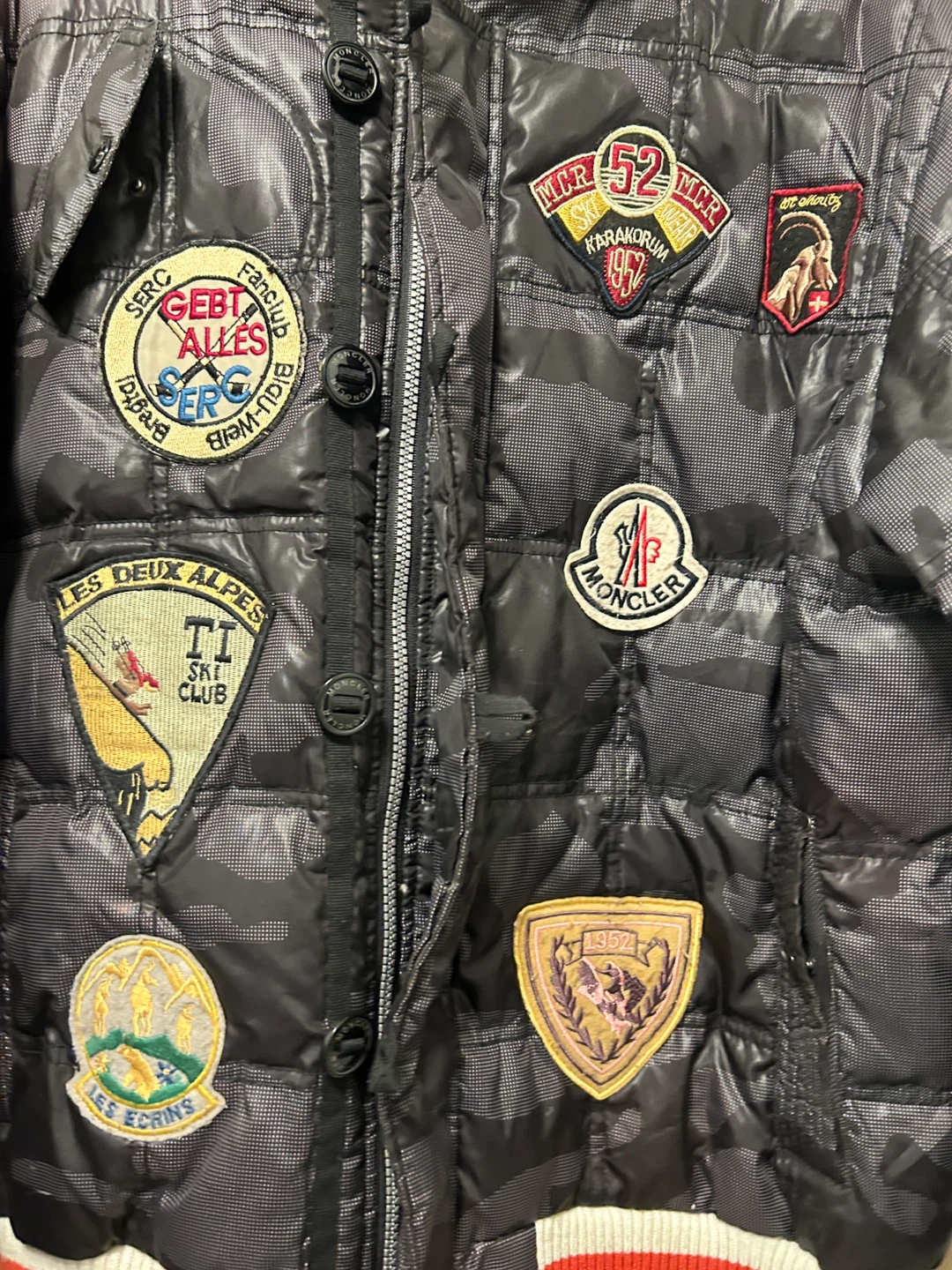 Moncler Camo Padded Jacket medium - photo 4