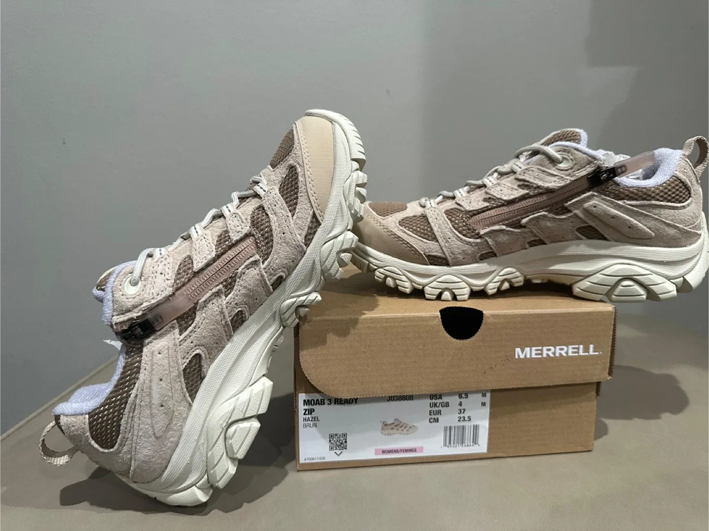Merrell Moab 3 Ready Zip Hiking Shoes - image indicator(4)
