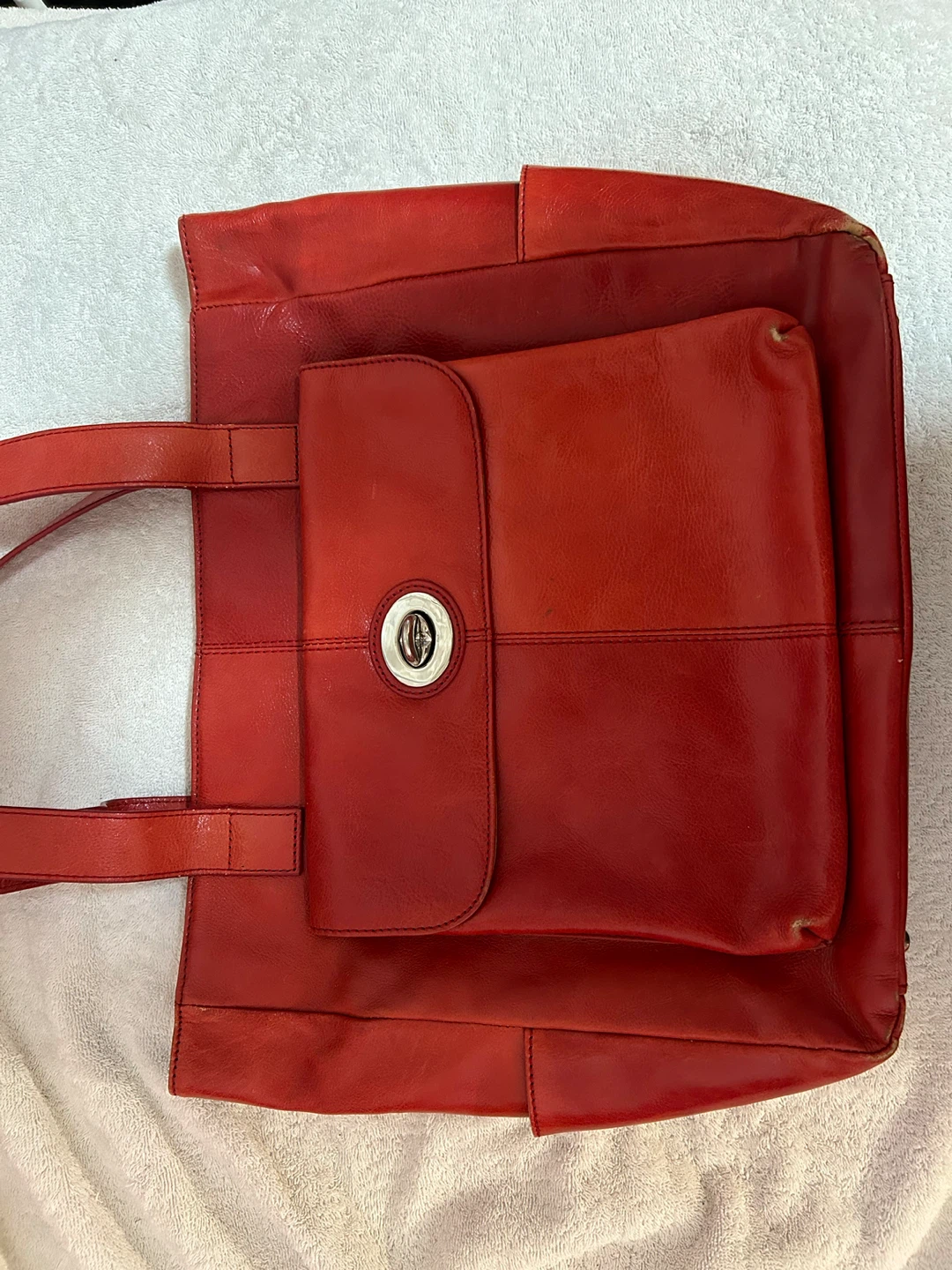 Kenneth Cole Reaction Red Tote Bag - photo 5