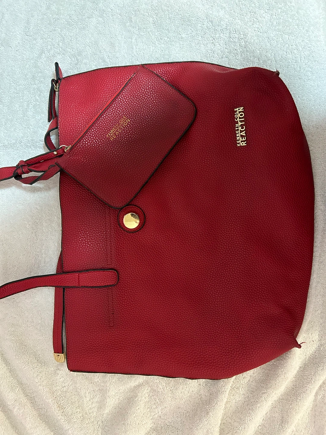 Kenneth Cole Reaction Red Tote Bag - photo 4