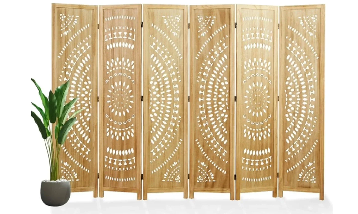 Wood Room Divider Screen thumbnail