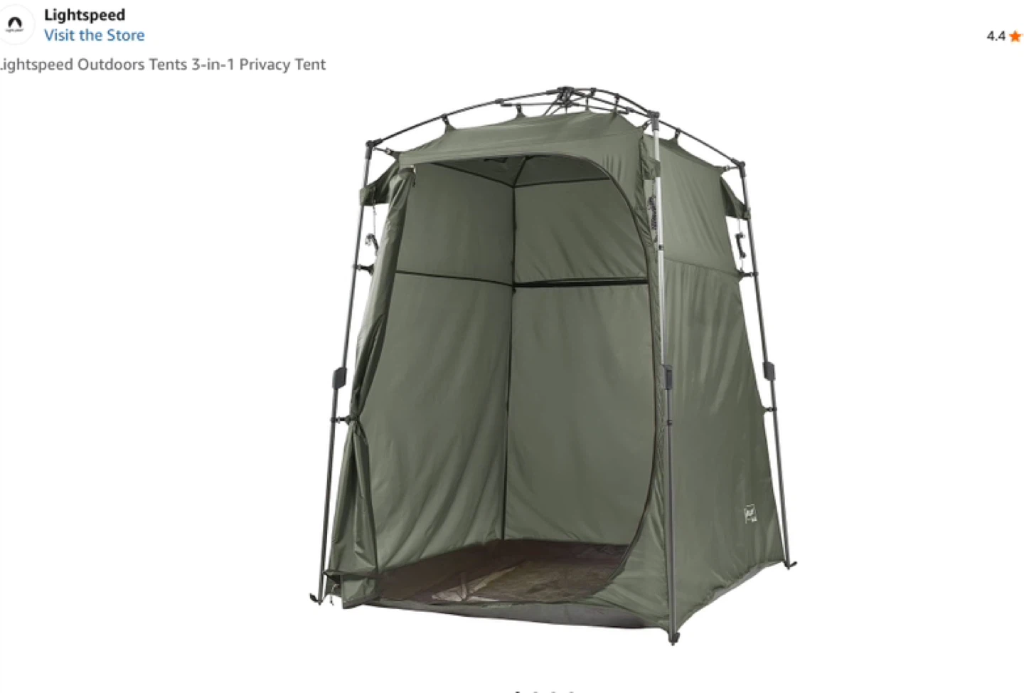 Lightspeed Outdoors 3-in-1 Privacy Tent - photo 3