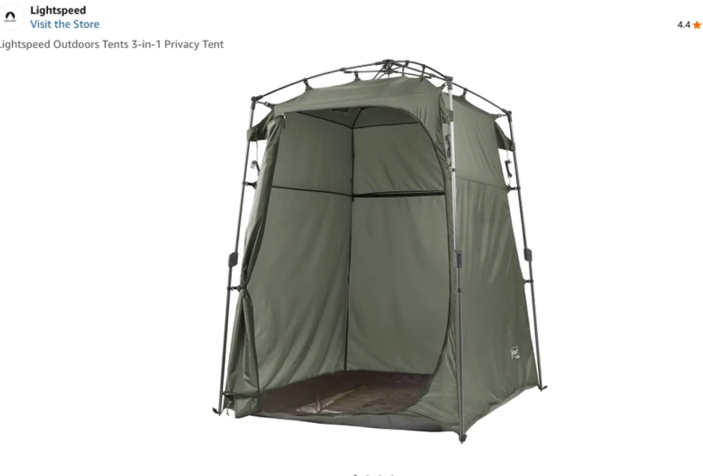 Lightspeed Outdoors 3-in-1 Privacy Tent image indicator(3)