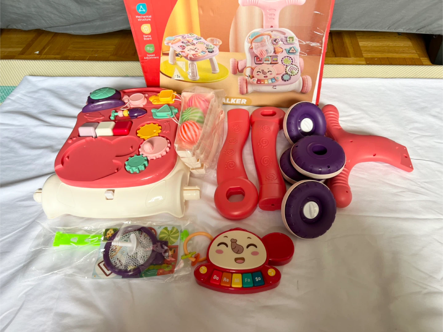 CUTE STONE 2 in 1 Sit-to-Stand Baby Walker - photo 4