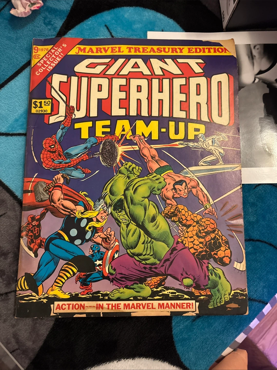 Vintage Comic Books: DC & Marvel Treasury Editions