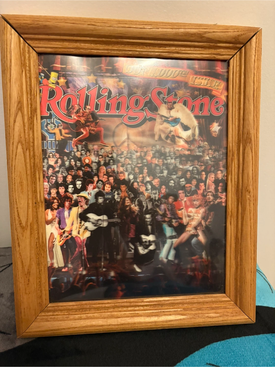 Rolling Stone Framed Poster