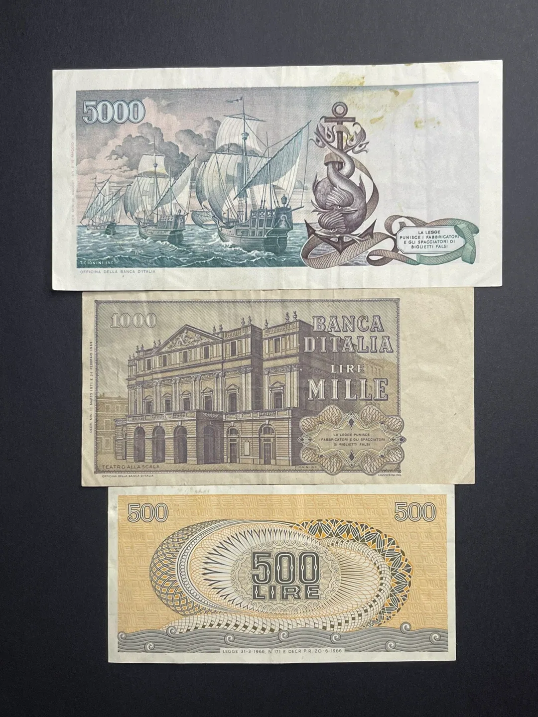 Italy banknote pack image indicator(2)