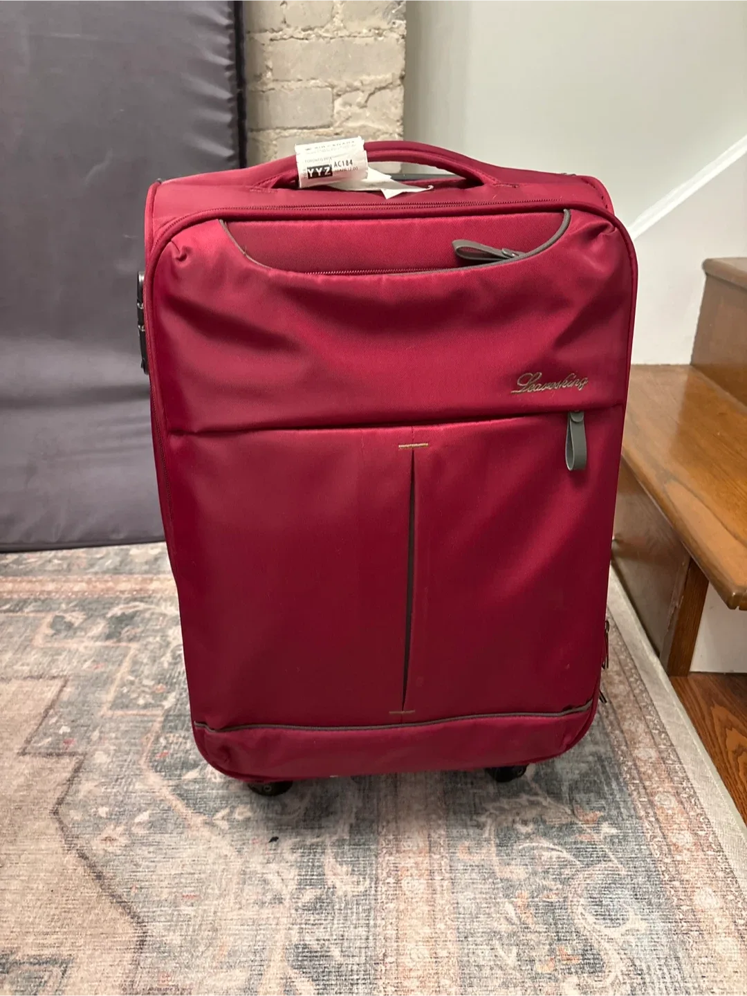Lavosking Red Carry-On Luggage thumbnail