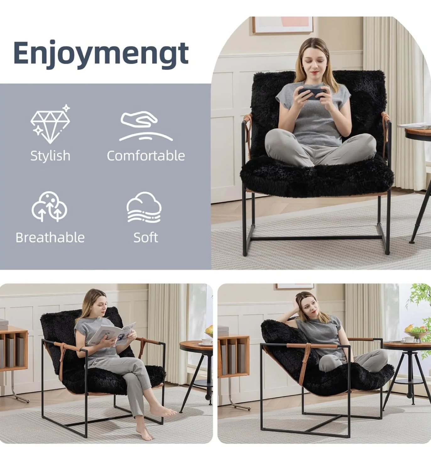 Brand New Mondschein Accent Chair, still inside the box image indicator(3)