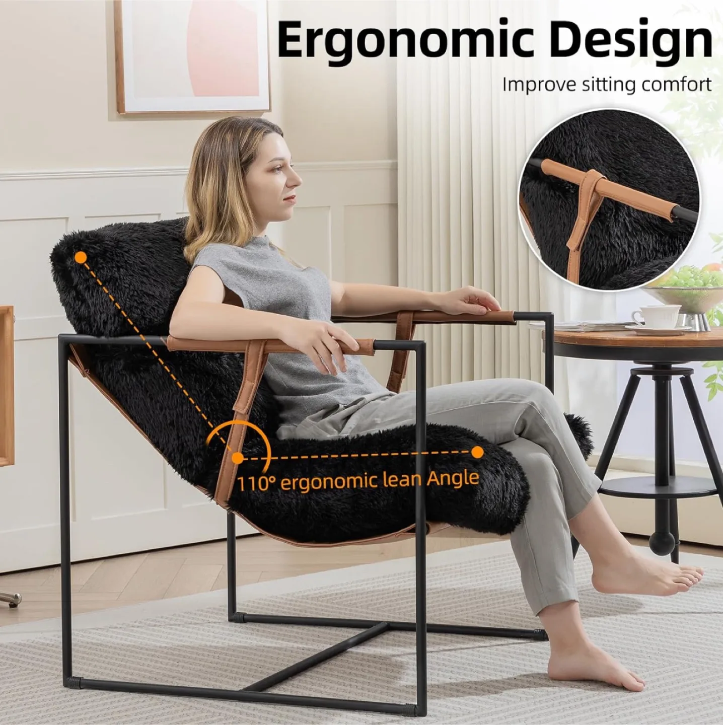 Brand New Mondschein Accent Chair, still inside the box image indicator(6)