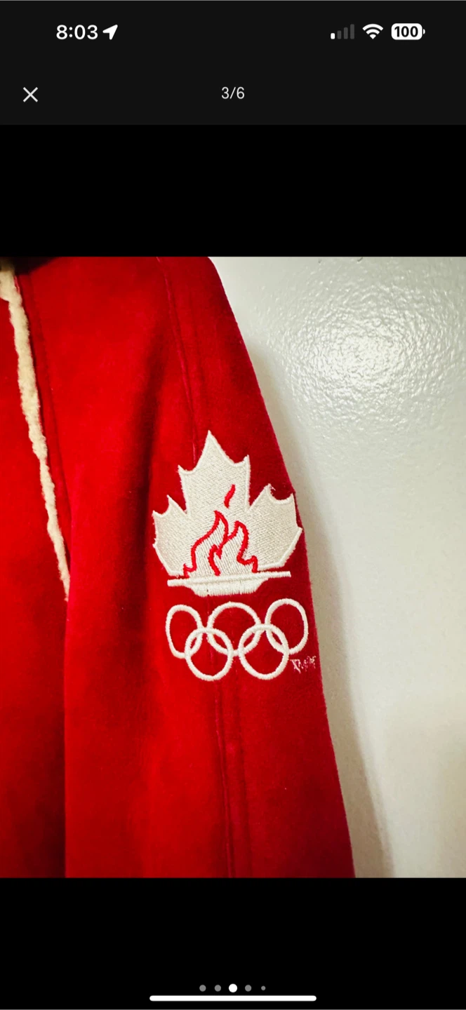 HBC Olympics Canada Jacket - Size M - photo 3