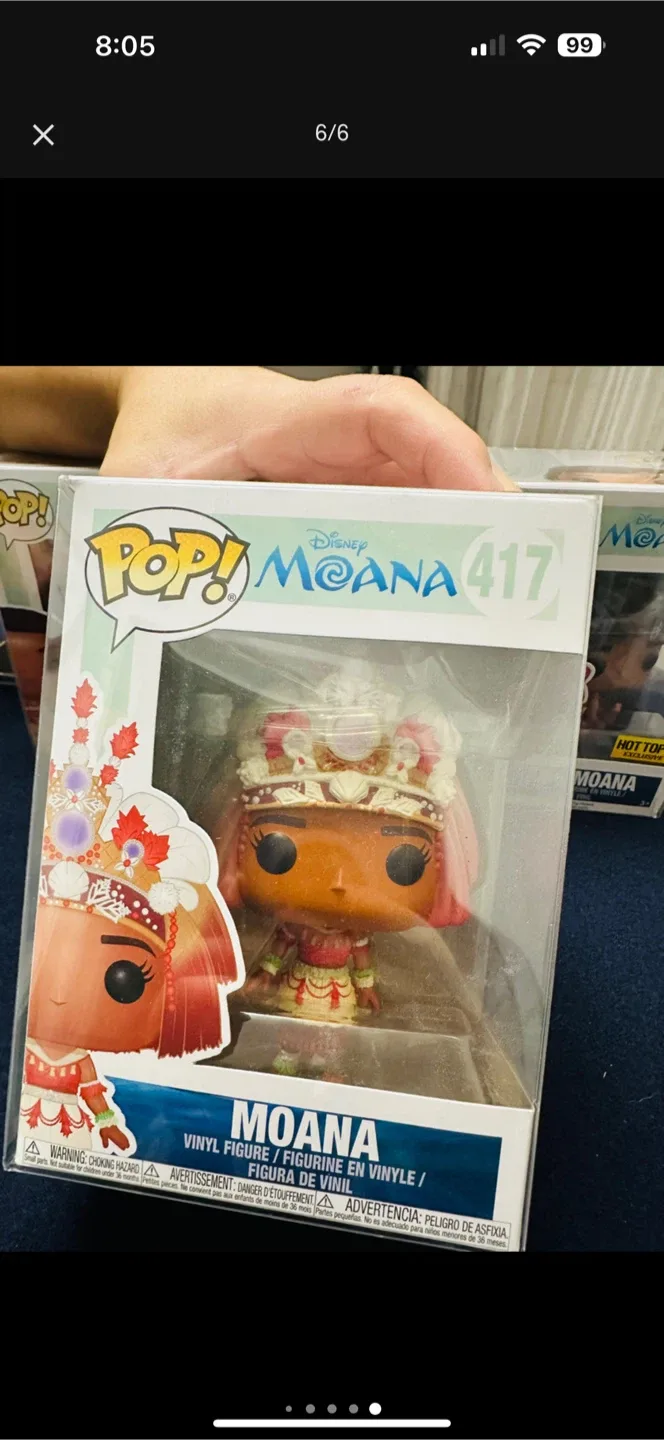 Funko Pop! Disney Moana Vinyl Figures - Bundle image indicator(6)