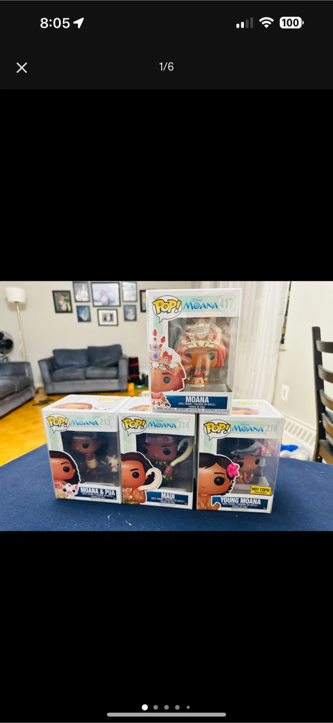 Funko Pop! Disney Moana Vinyl Figures - Bundle