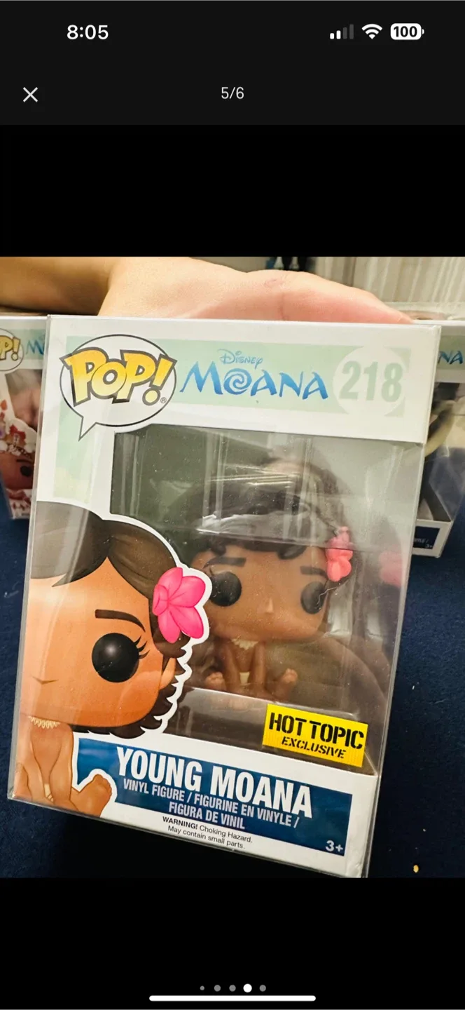 Funko Pop! Disney Moana Vinyl Figures - Bundle image indicator(5)