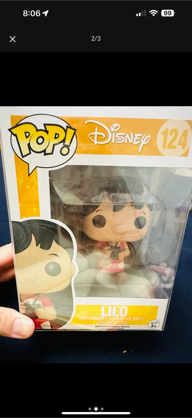 Disney Funko Pop! Lilo #124 & Stitch 626 #125 image indicator(2)