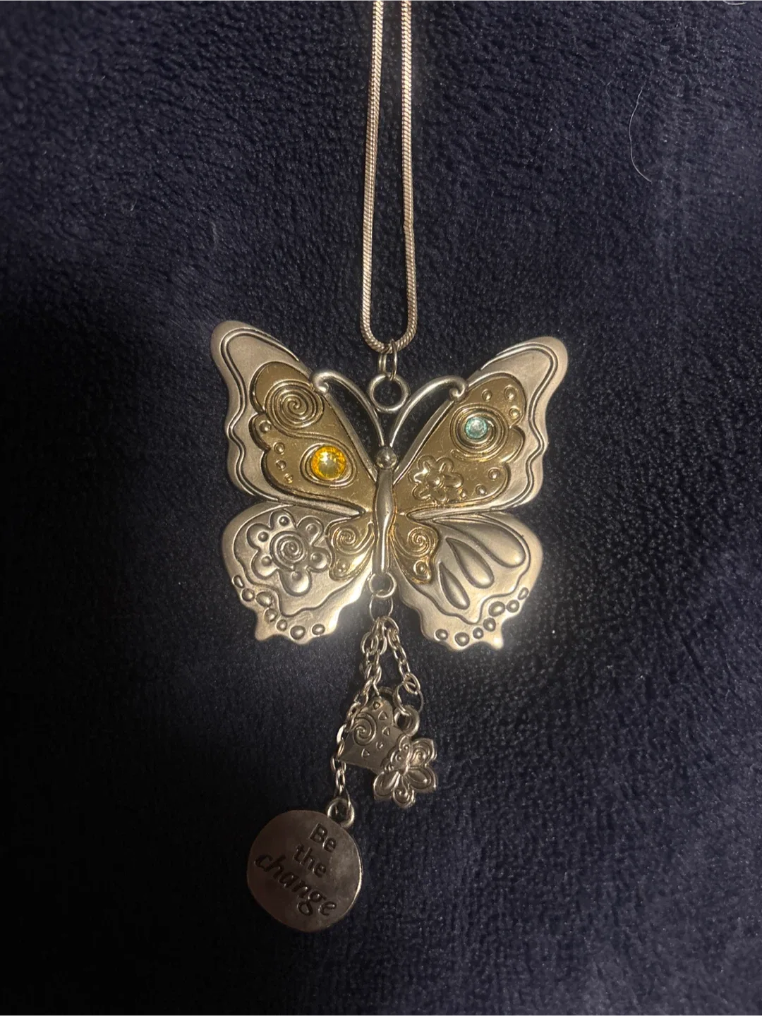 Butterfly Pendant Necklace thumbnail