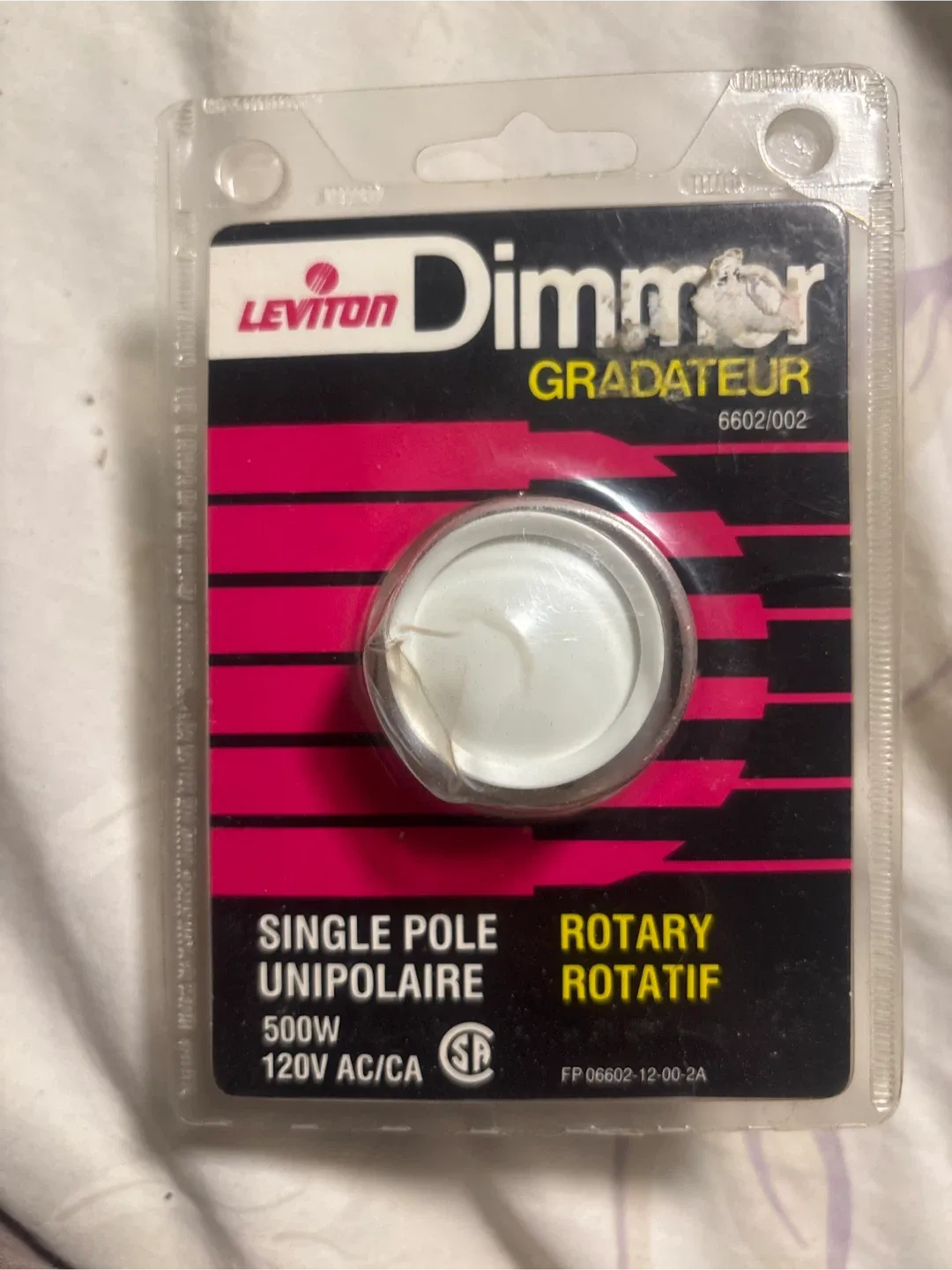 Leviton Dimmer Gradateur 6602/002 thumbnail