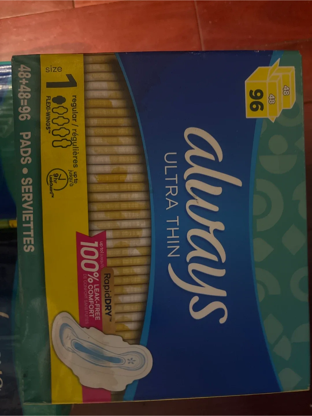 Always Ultra Thin Pads - 96 Count thumbnail