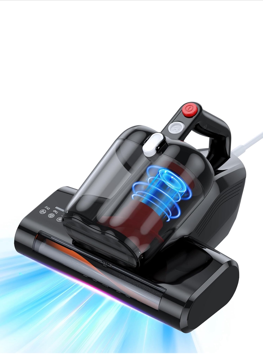 New Professional Bed Vacuum Cleaner with UV Light & Hot Air Dry