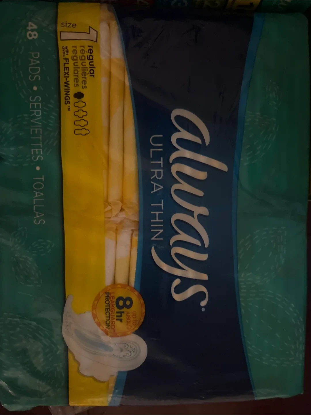 Always Ultra Thin Size 1 - 48 Pads thumbnail