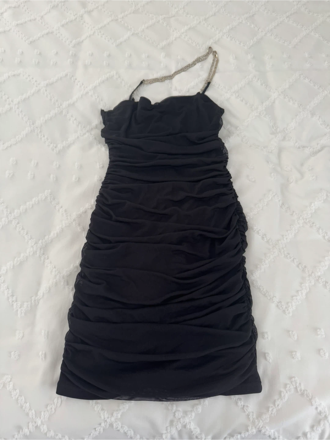 Fashion Nova Black Mini Dress - M - photo 3