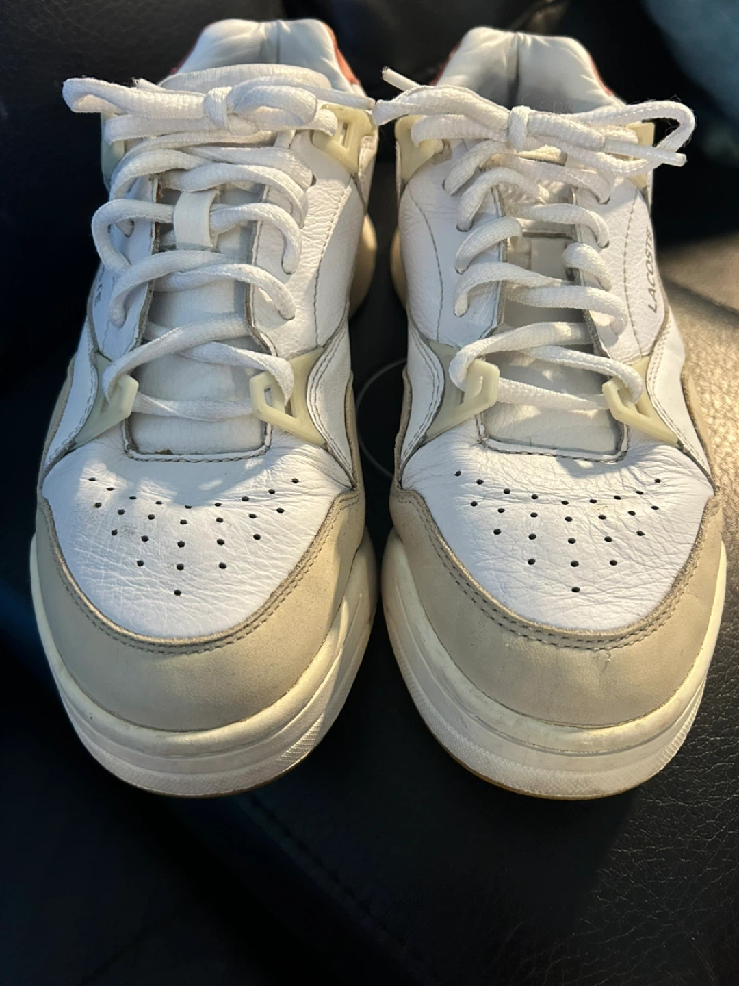 Lacoste White Leather Sneakers - photo 3