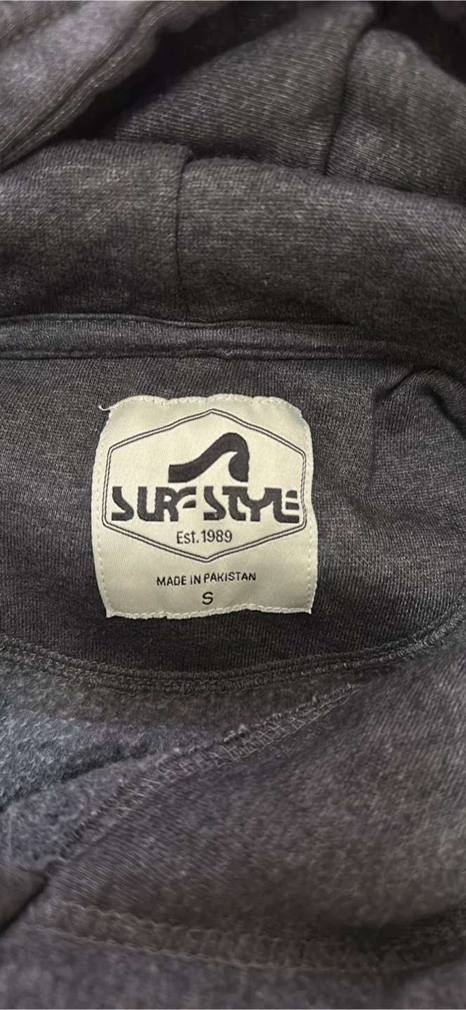 Surf Style Grey Hoodie image indicator(6)
