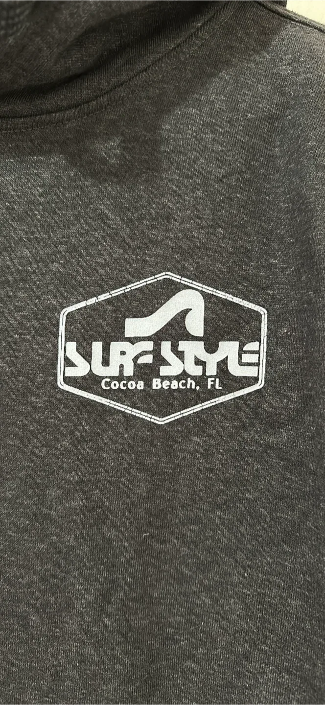 Surf Style Grey Hoodie image indicator(2)