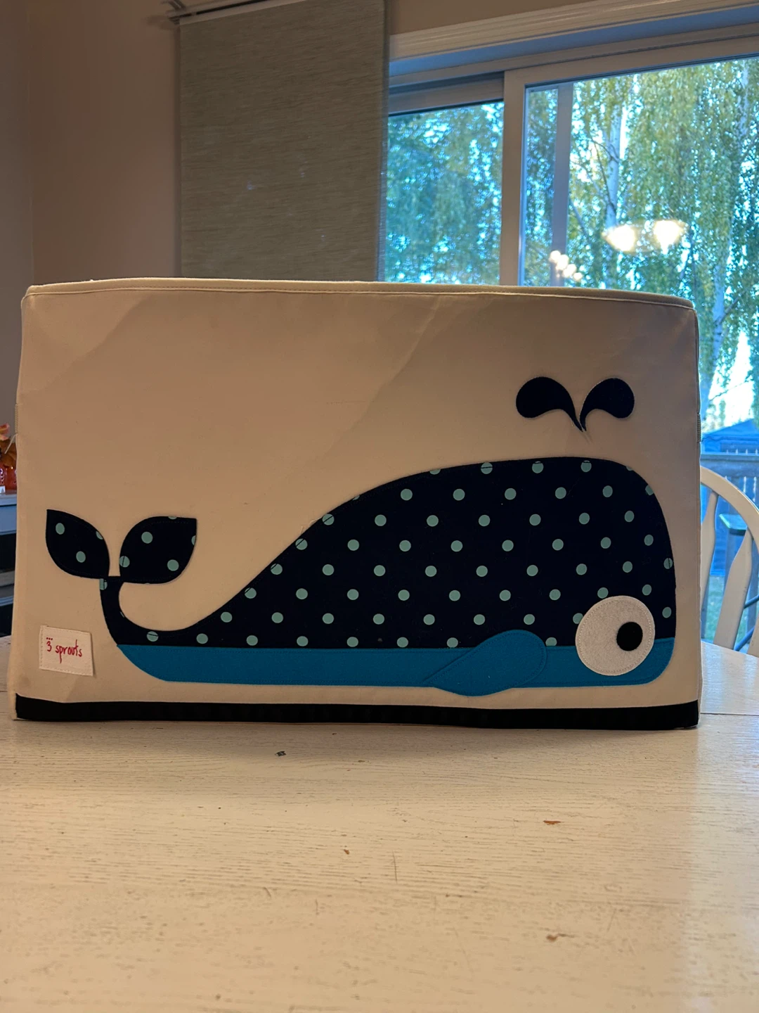 3 Sprouts Storage Bins - Owl, Zebra, Whale - photo 3
