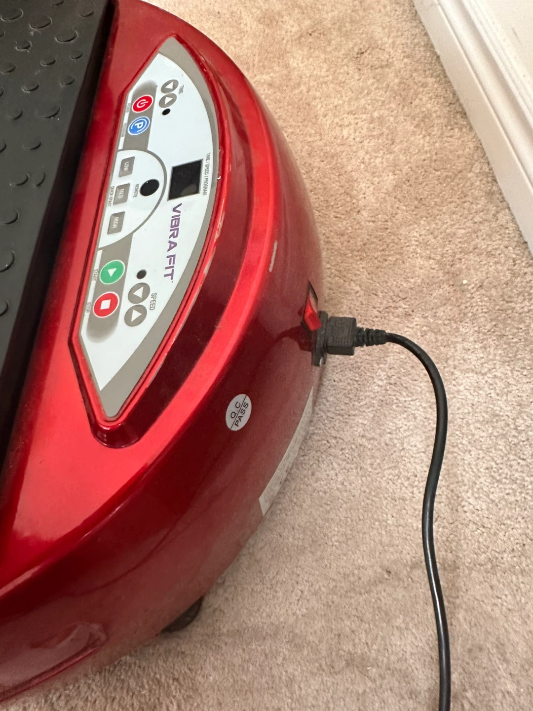 Vibra Fit Vibration Plate - Red - photo 2