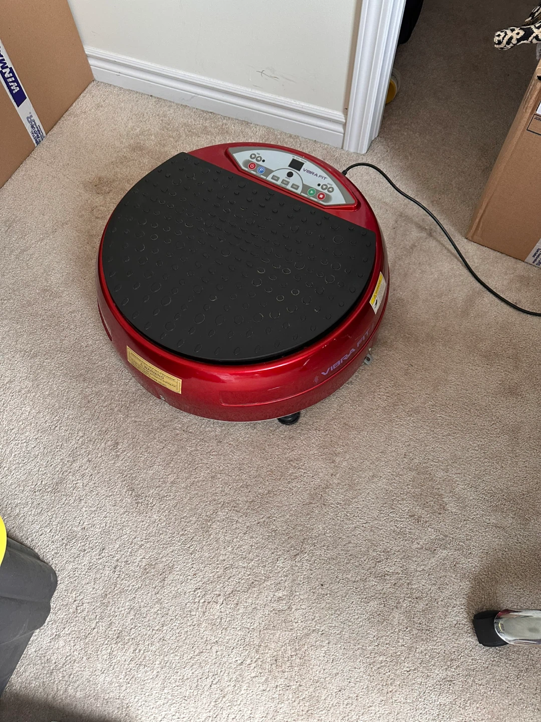 Vibra Fit Vibration Plate - Red - photo 4