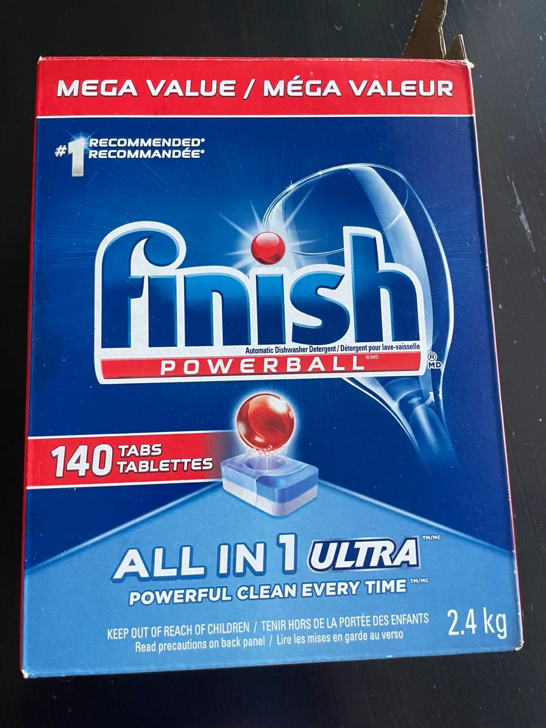 Finish Powerball All in 1 Ultra Dishwasher Tabs - 90+ Tabs 🥕 image indicator(2)