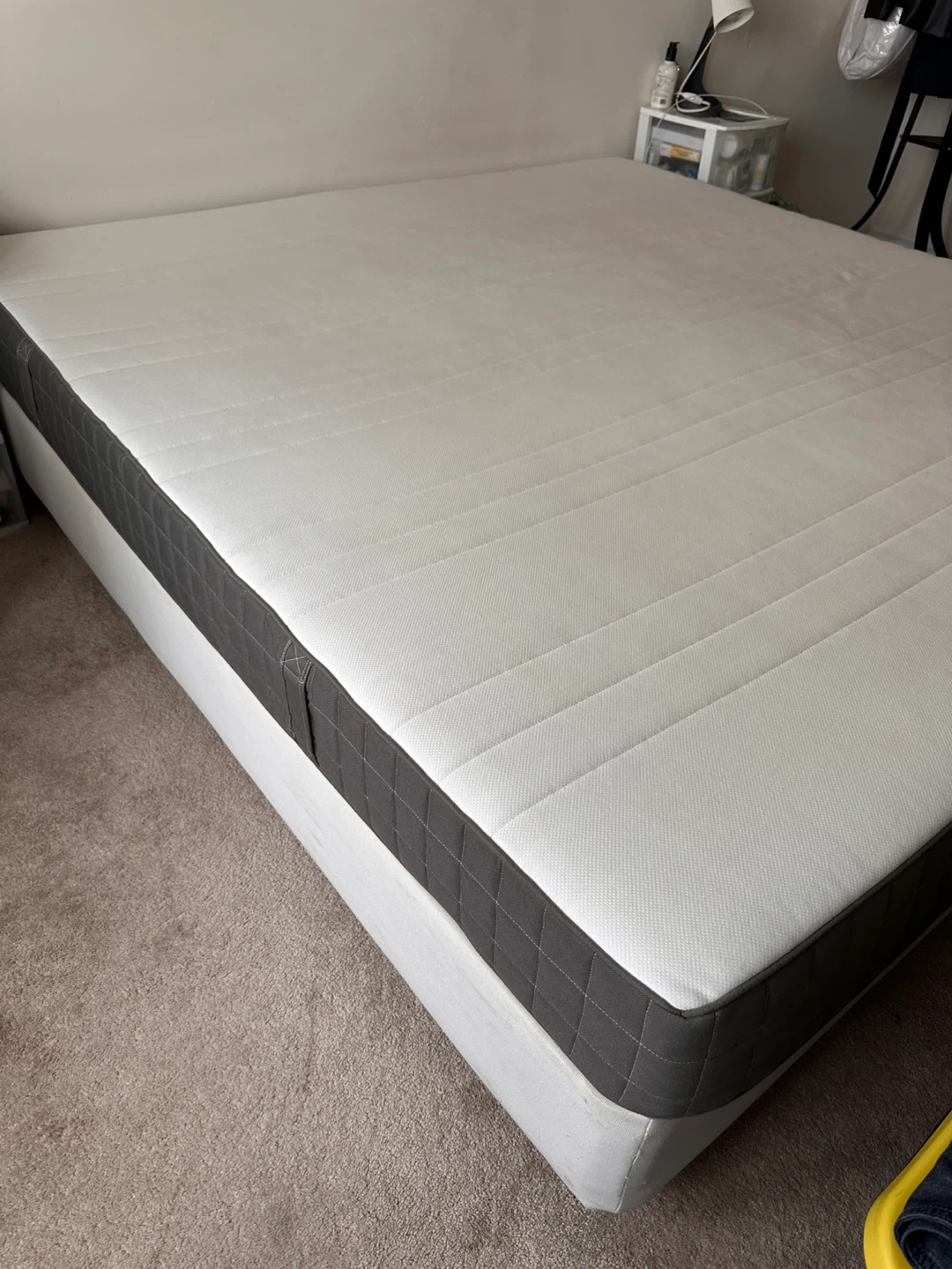IKEA Morgedal Mattress - king size & box spring