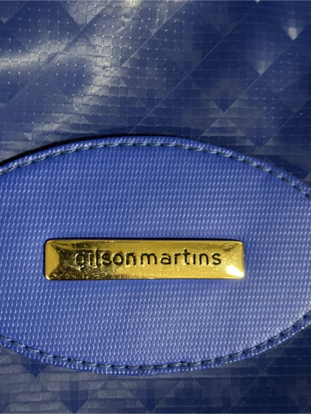 Gilson Martins Blue Tote Bag - photo 2
