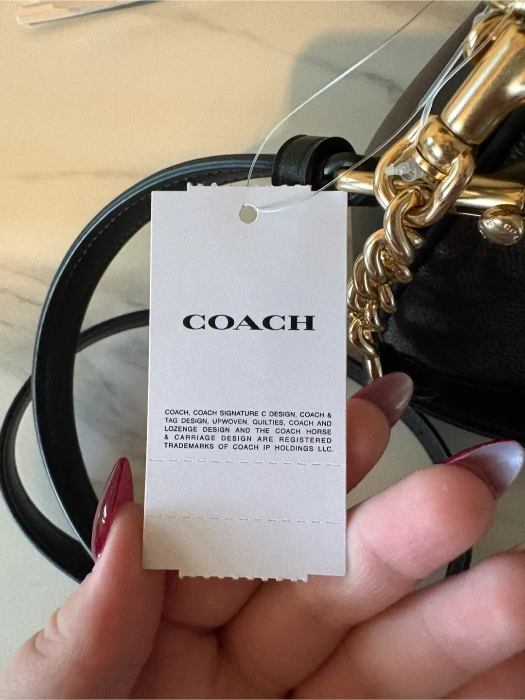 Coach Teri Shoulder Bag - Walnut/Black image indicator(3)