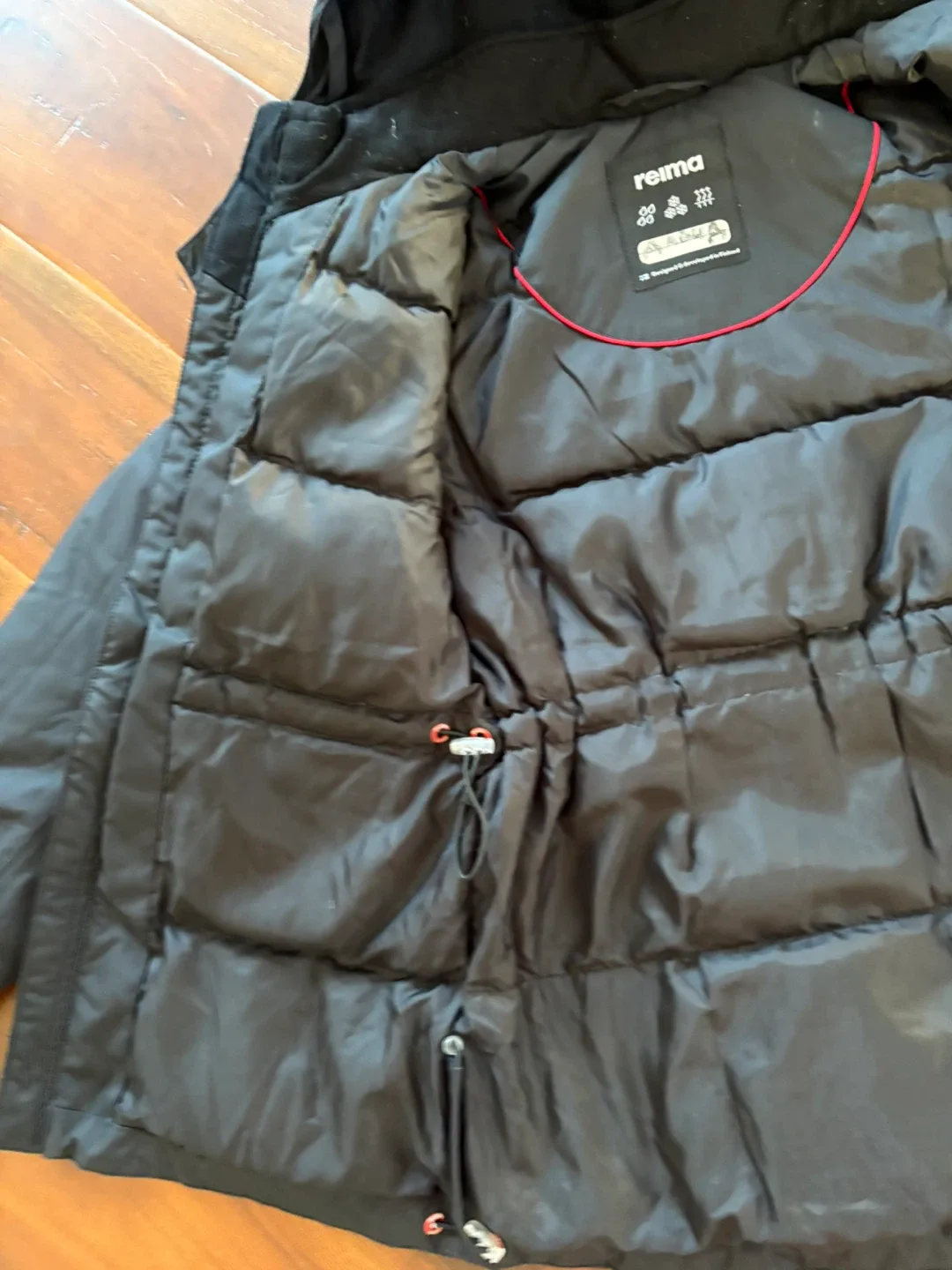 Winter black jacket Reima image indicator(2)