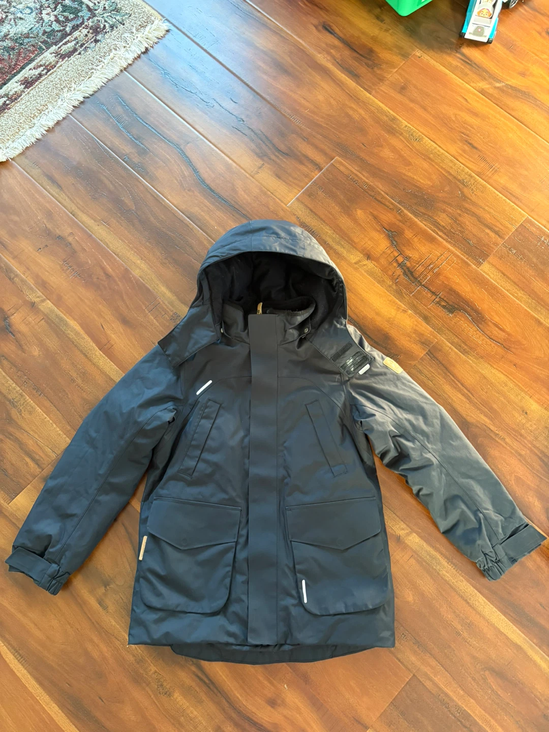 Winter black jacket Reima