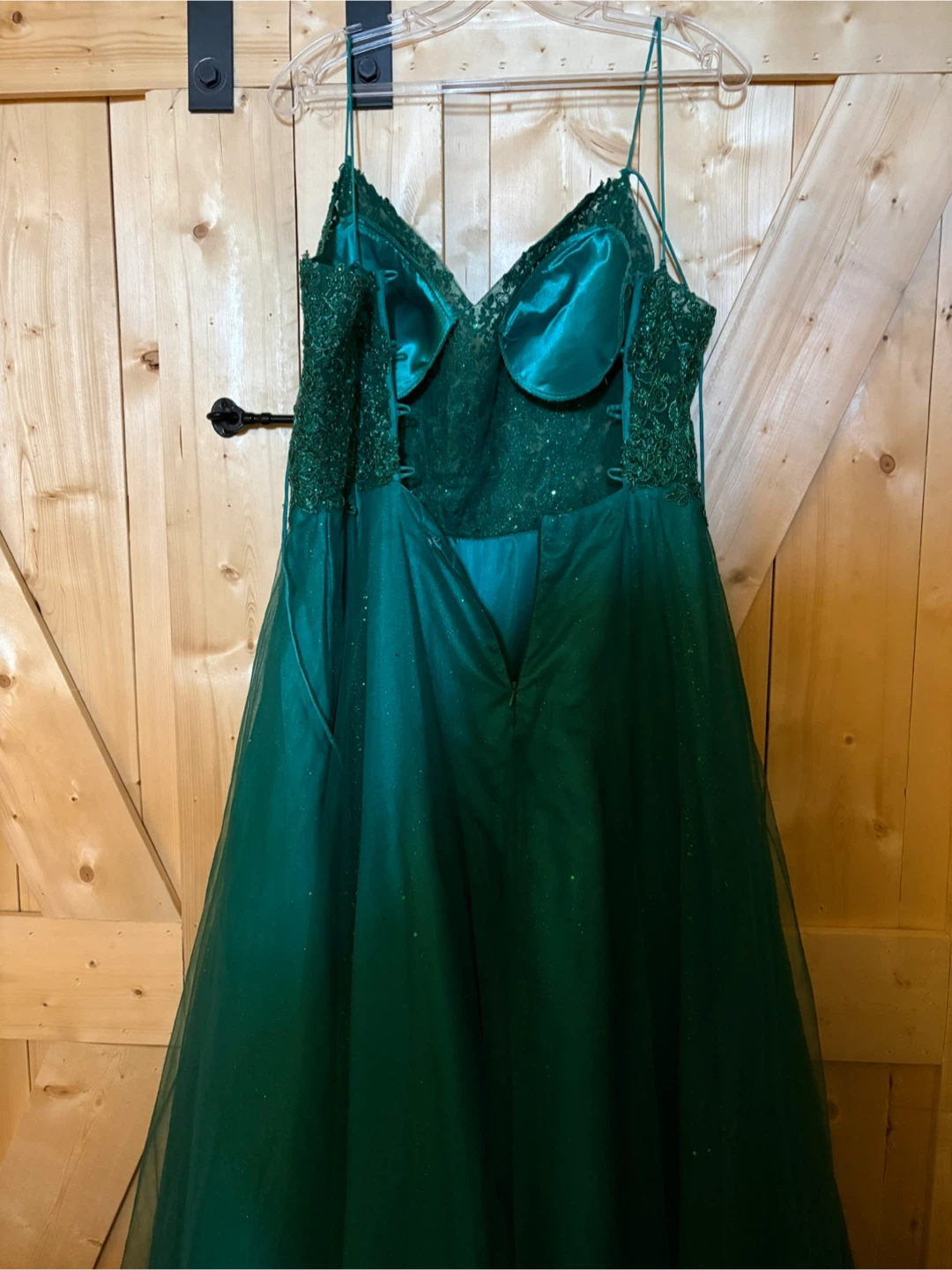Elizabeth Noel Emerald Green Dress - Size 2XL - photo 2