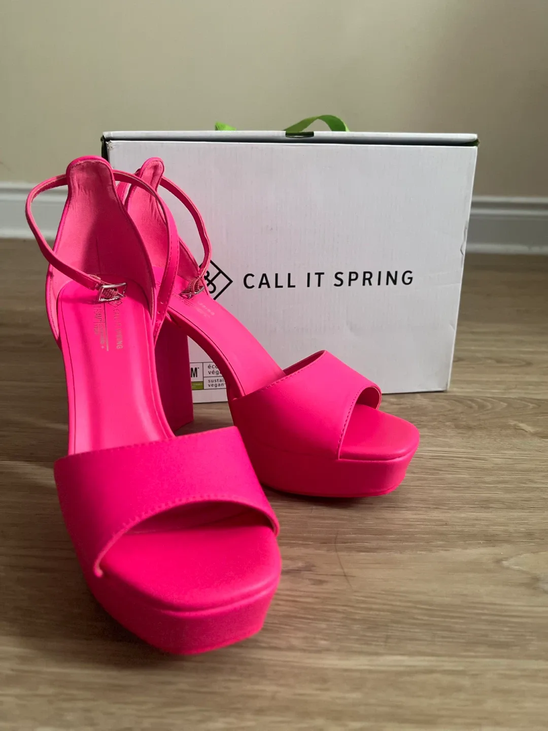 Call It Spring Platform Heels- Size 9 thumbnail