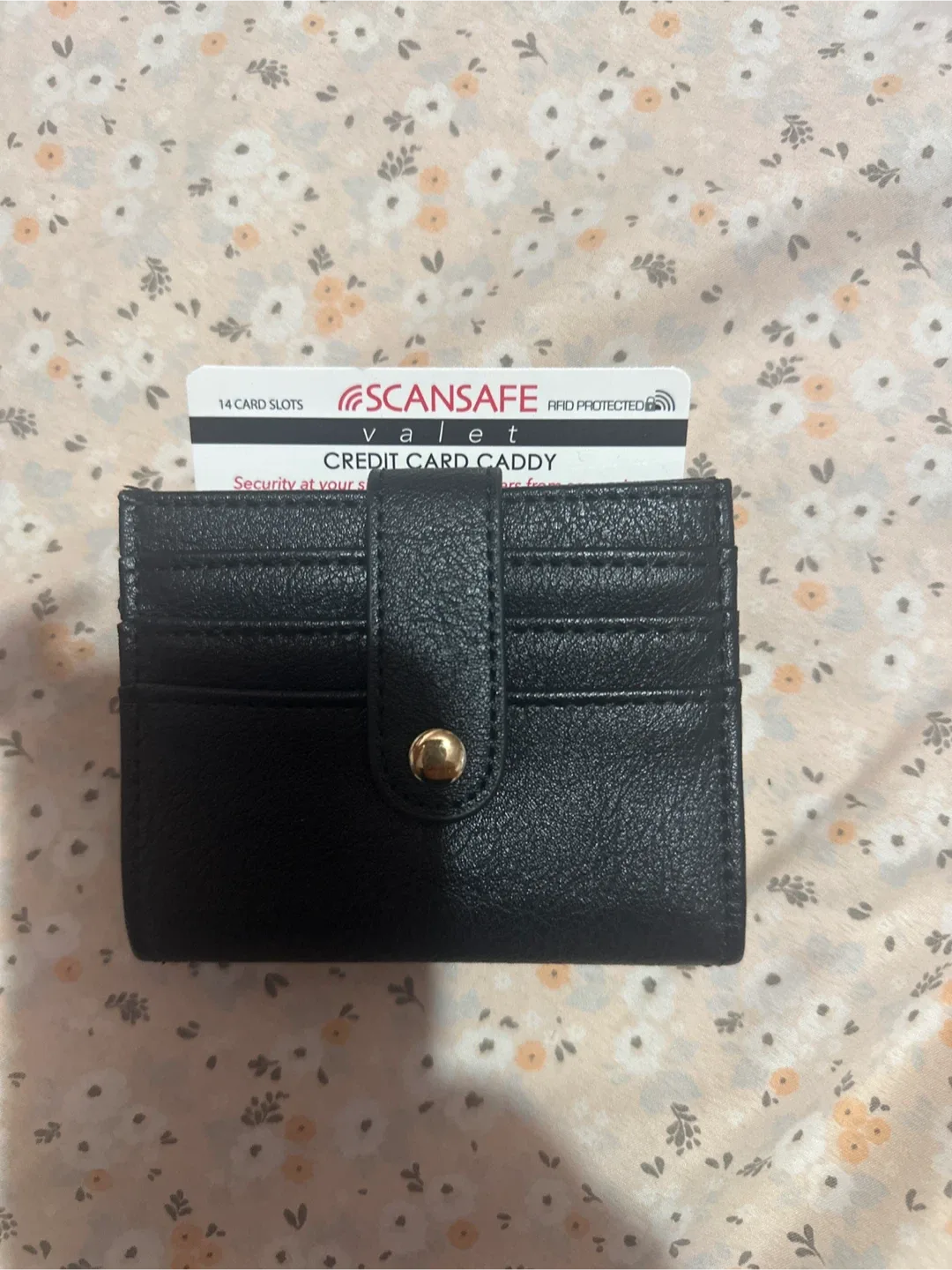 Scansafe Valet Credit Card Caddy - Black thumbnail