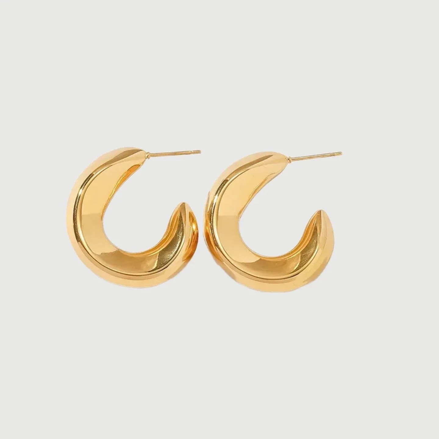 Gold Hoop Earrings thumbnail