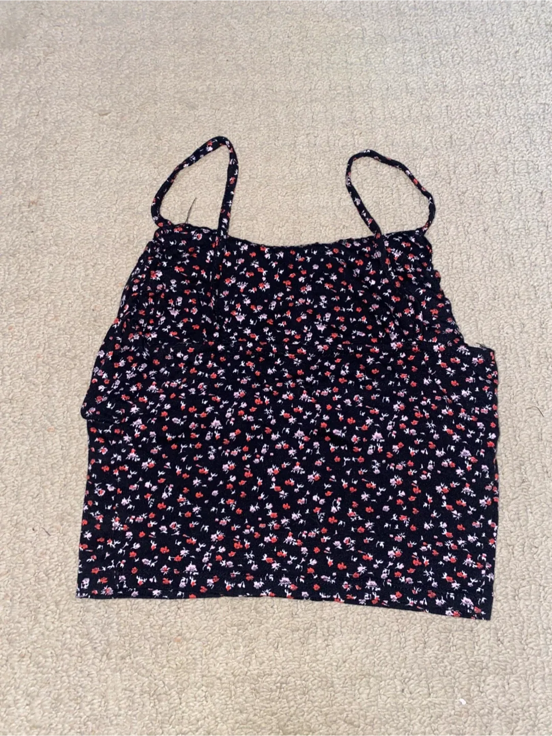 Floral Print Crop Top image indicator(3)