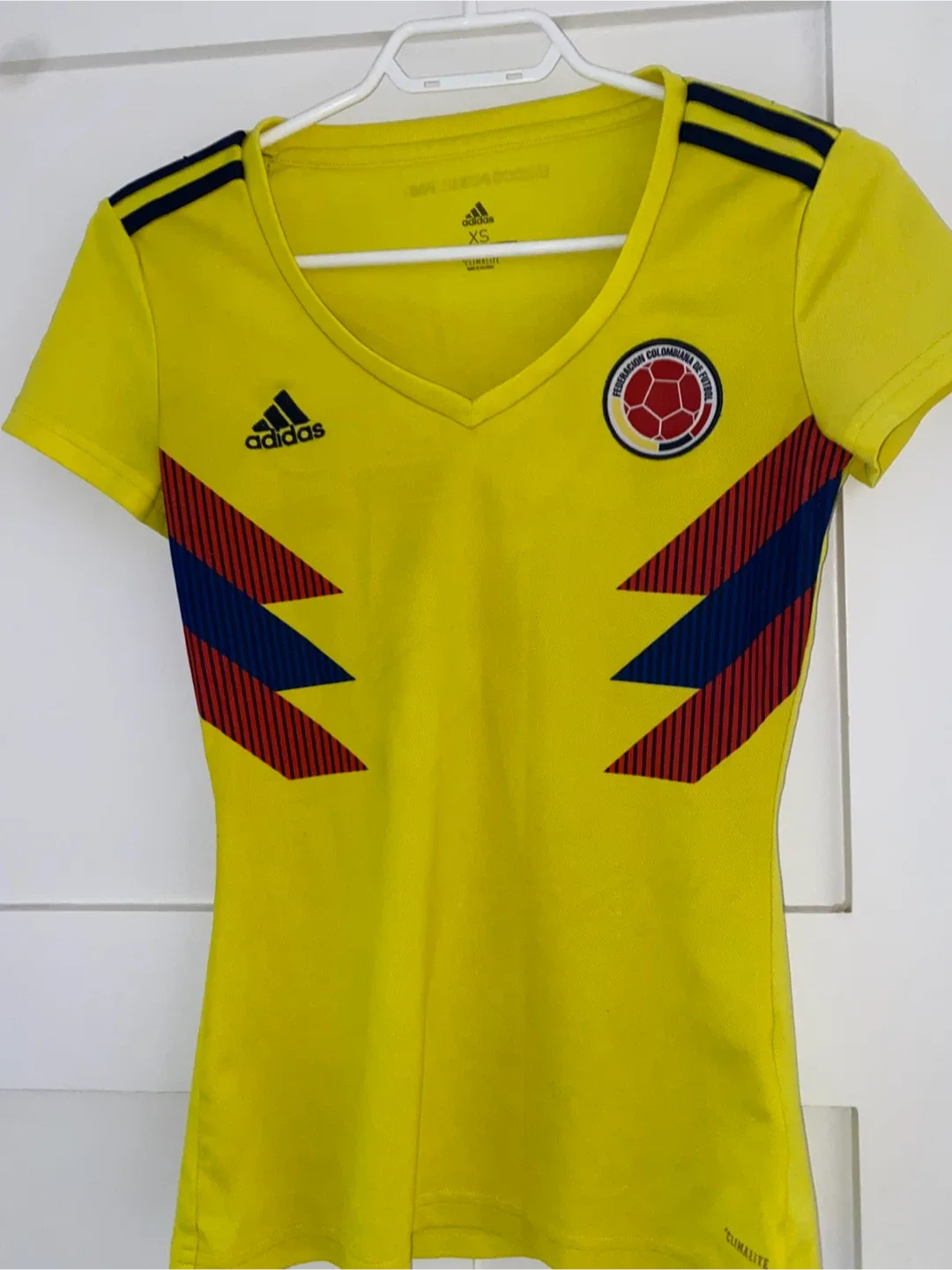 Adidas Women’s Colombia Soccer Jersey - XS image indicator(2)