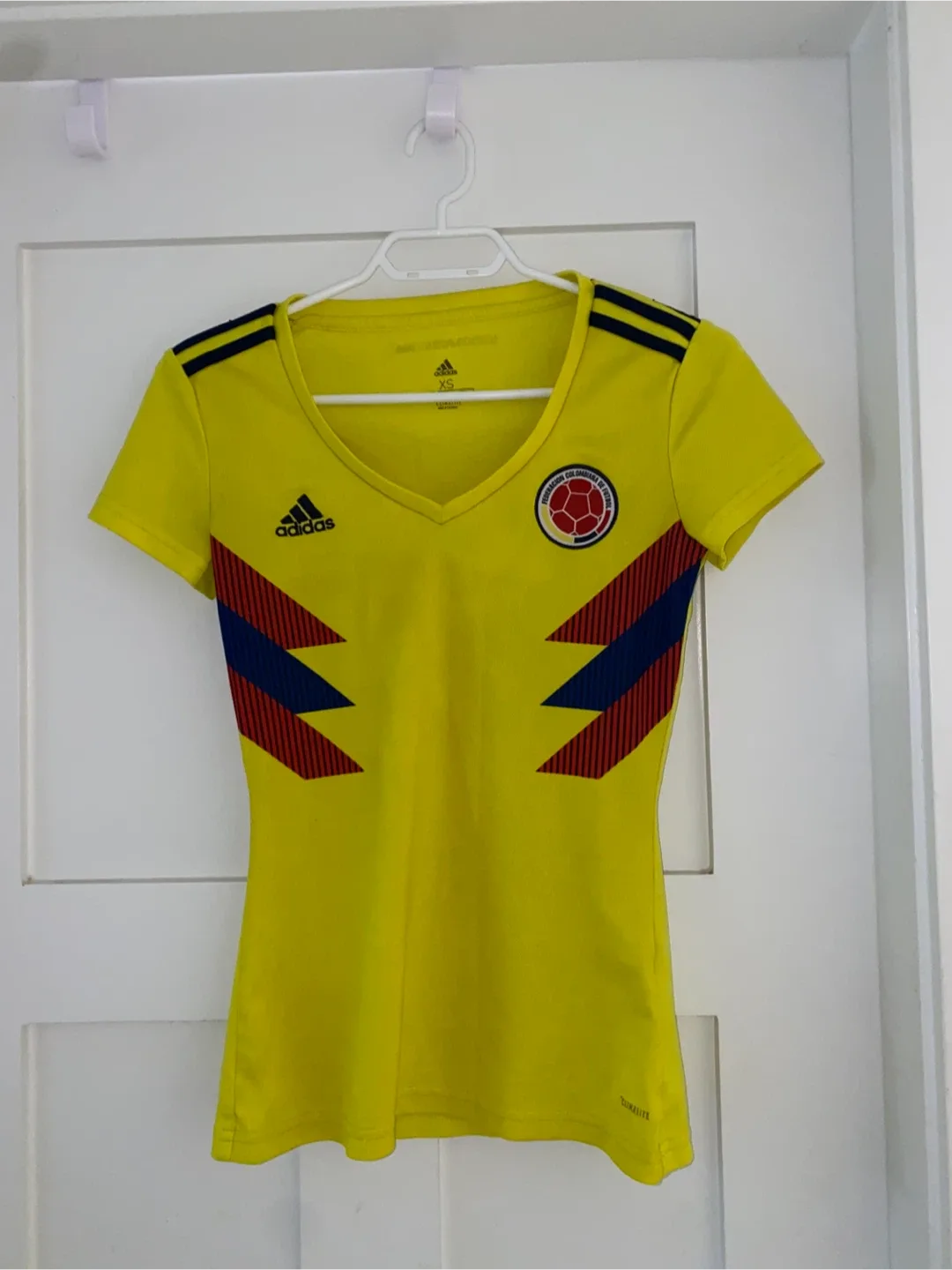 Adidas Women’s Colombia Soccer Jersey - XS thumbnail
