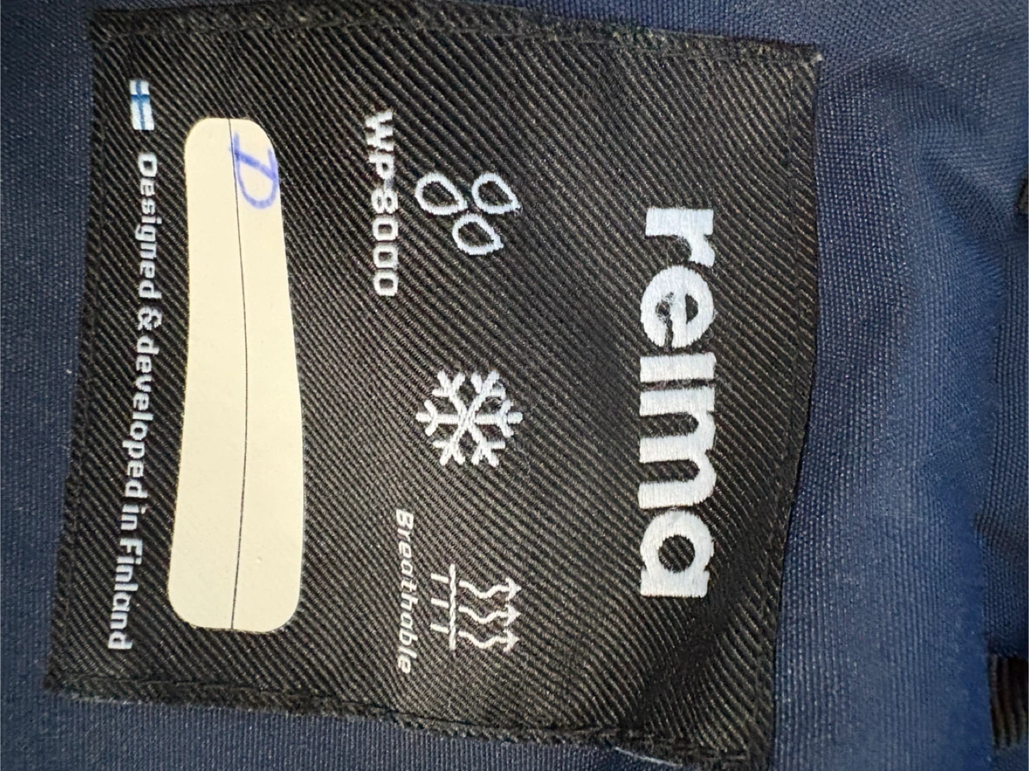 Reima Blue Jacket Size 9 Years - photo 2