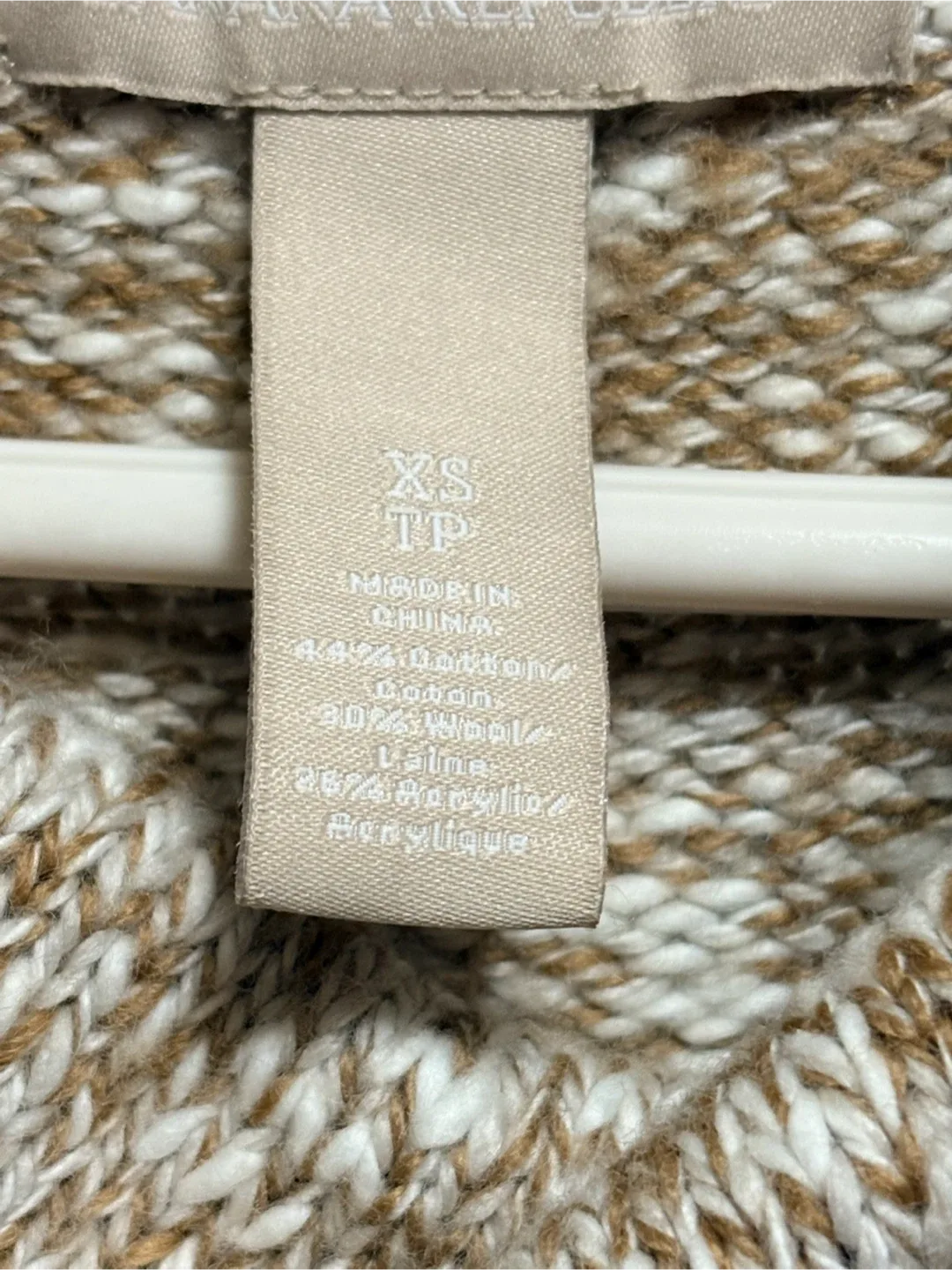 Banana Republic XS Cowl Neck Sweater image indicator(3)